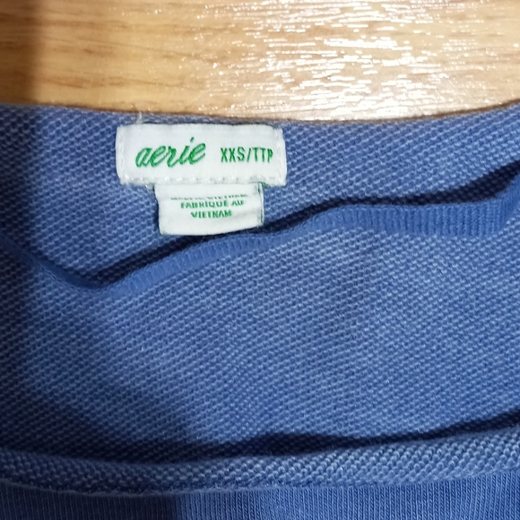 Aerie Blue romper. EUC. Size xxs - Picture 5 of 7